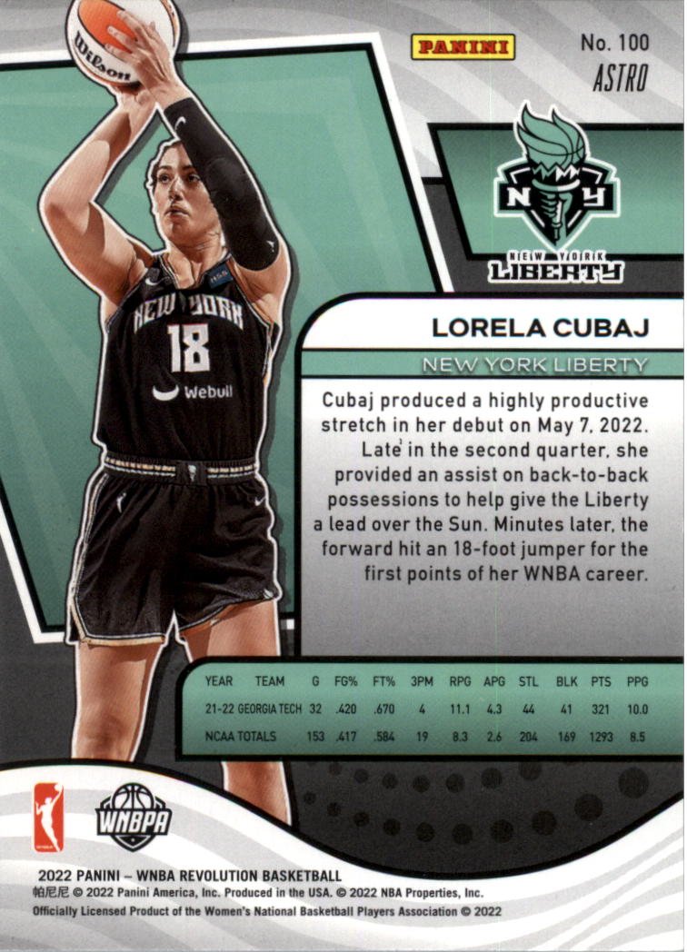 Panini Revolution 2022 WNBA Astro Parallel You Pick - Imagen 19 de 19