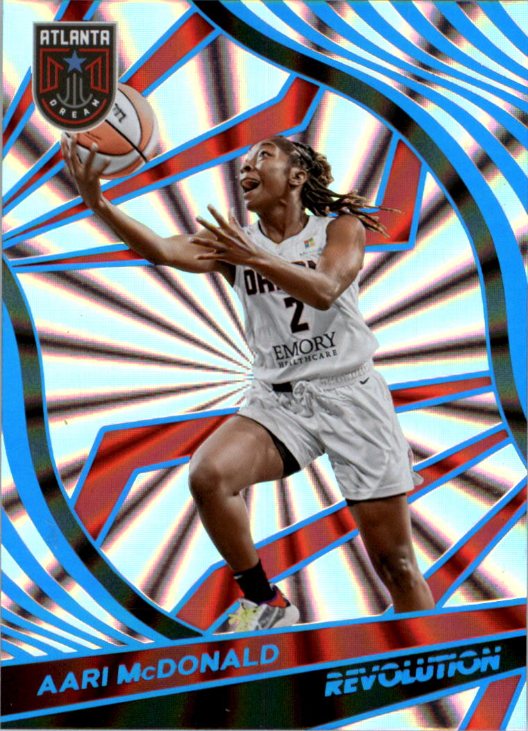 2022 Panini Revolution WNBA Sunburst #21 Aari McDonald