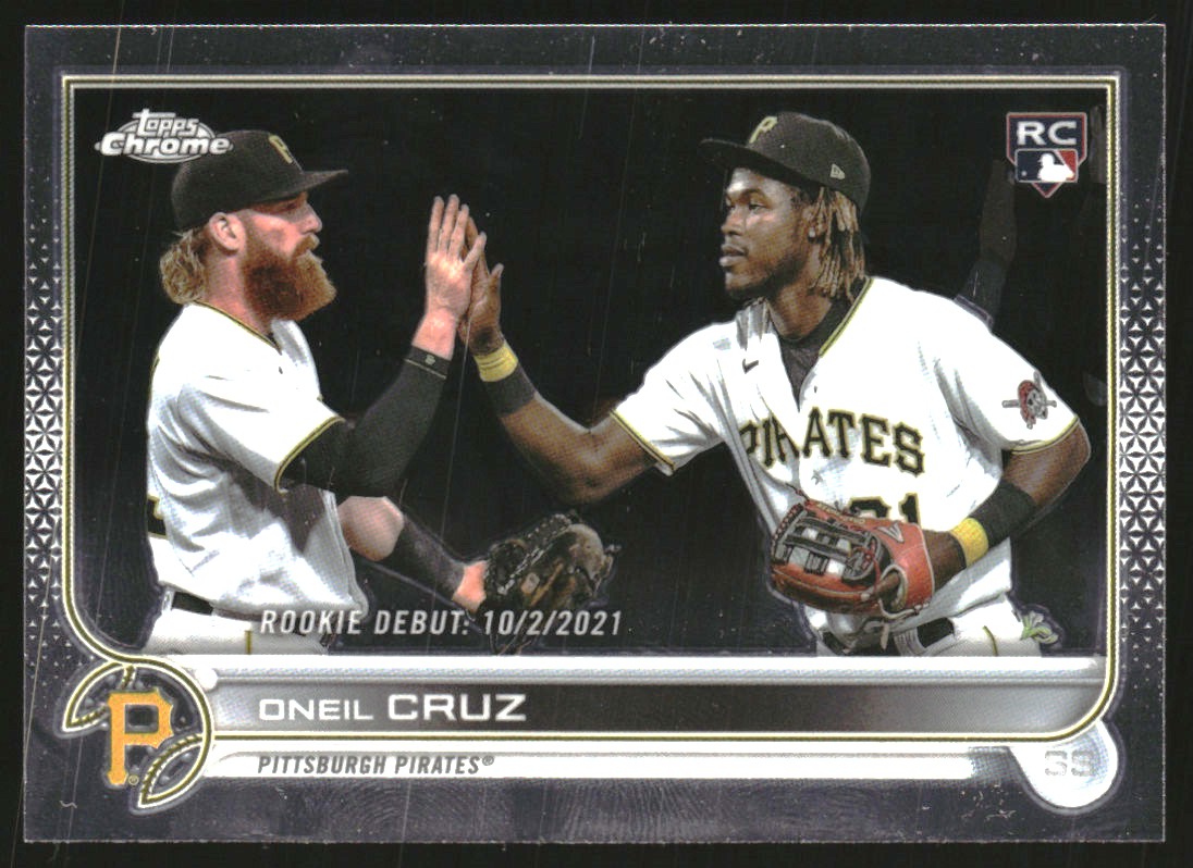 2022 Topps Chrome Update #USC74 Oneil Cruz RC