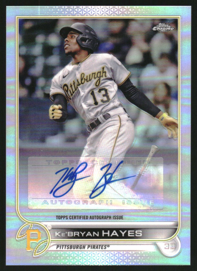 2022 Topps Chrome Update Autographs #ACKH Ke'Bryan Hayes
