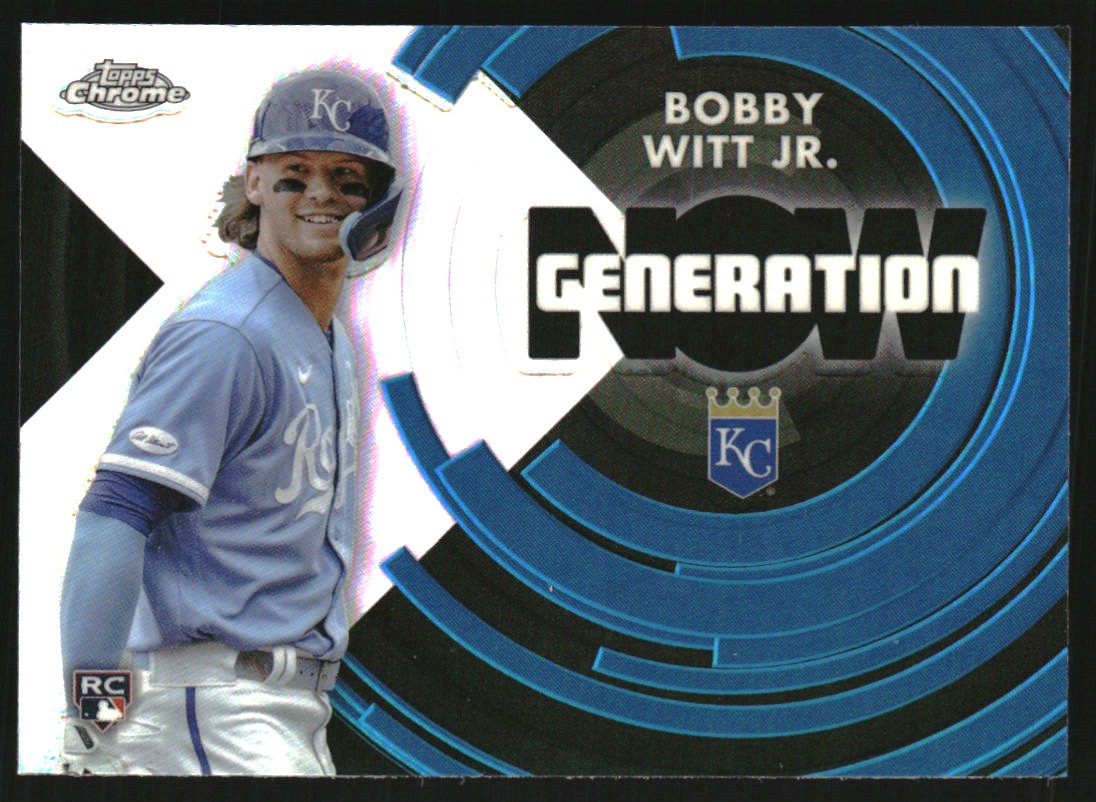2022 Topps Chrome Update Generation Now #GNC23 Bobby Witt Jr