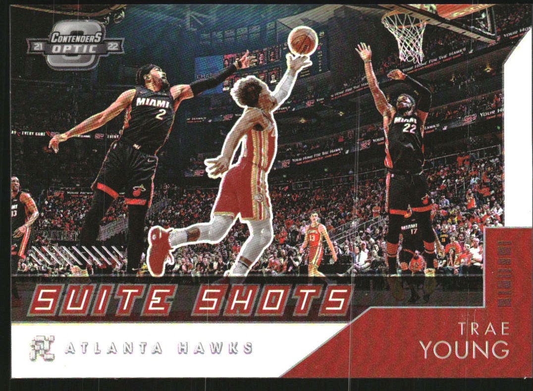 2021-22 Panini Contenders Optic Suite Shots #2 Trae Young