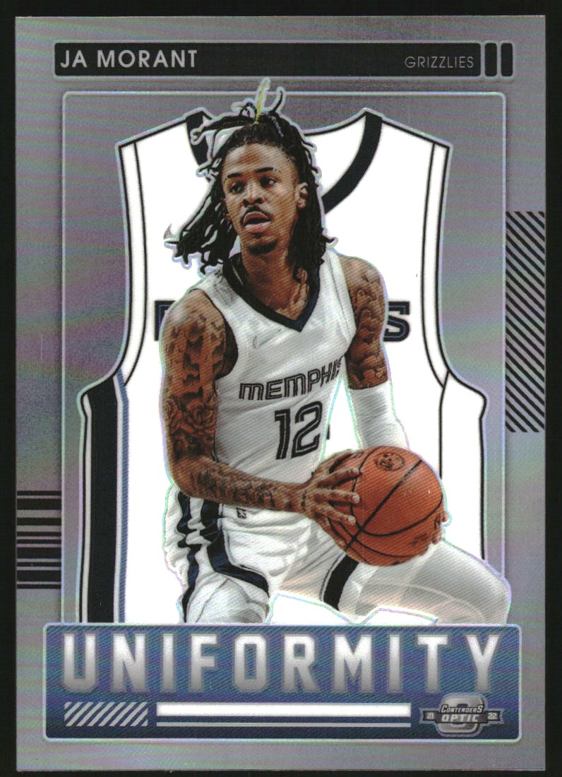 2021-22 Panini Contenders Optic Uniformity #6 Ja Morant