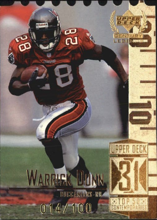1999 Upper Deck Century Legends Century Collection #81 Warrick Dunn