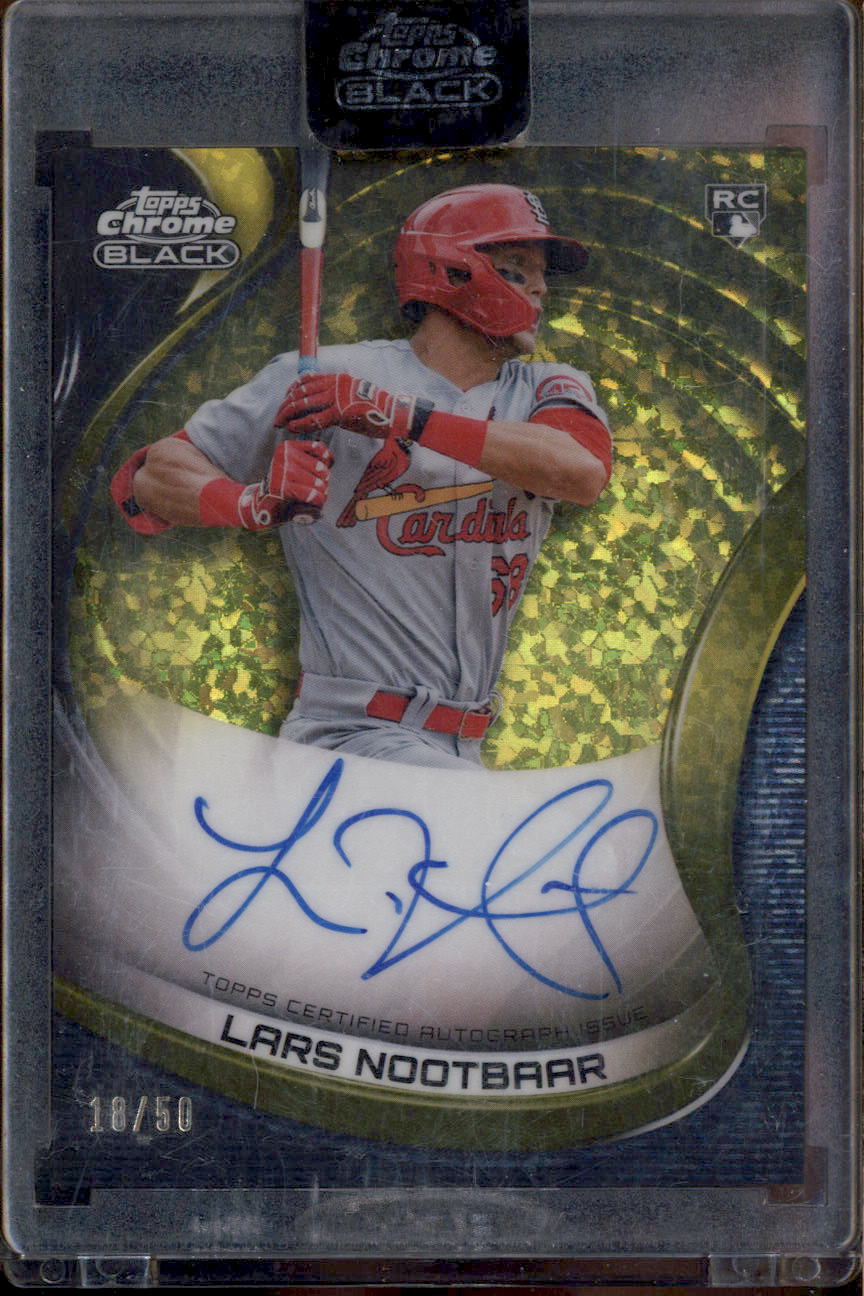 2023 Stadium Club Orange Foil #34 Lars Nootbaar on Fanatics Collect