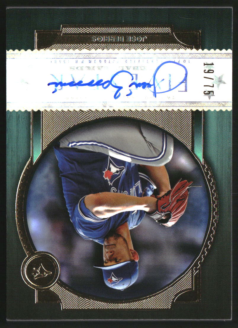 2022 Topps Five Star Autographs Aqua #FSAJBR Jose Berrios