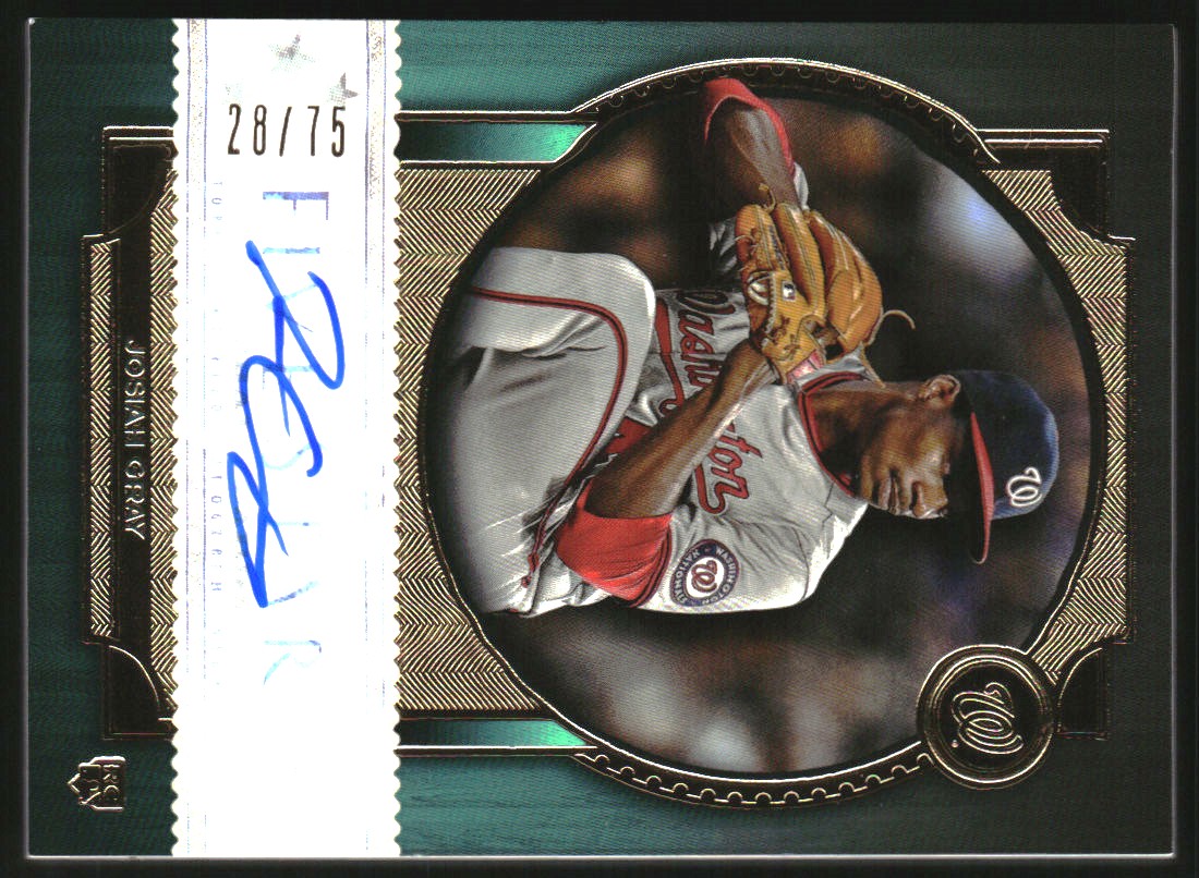 2022 Topps Five Star Autographs Aqua #FSAJG Josiah Gray