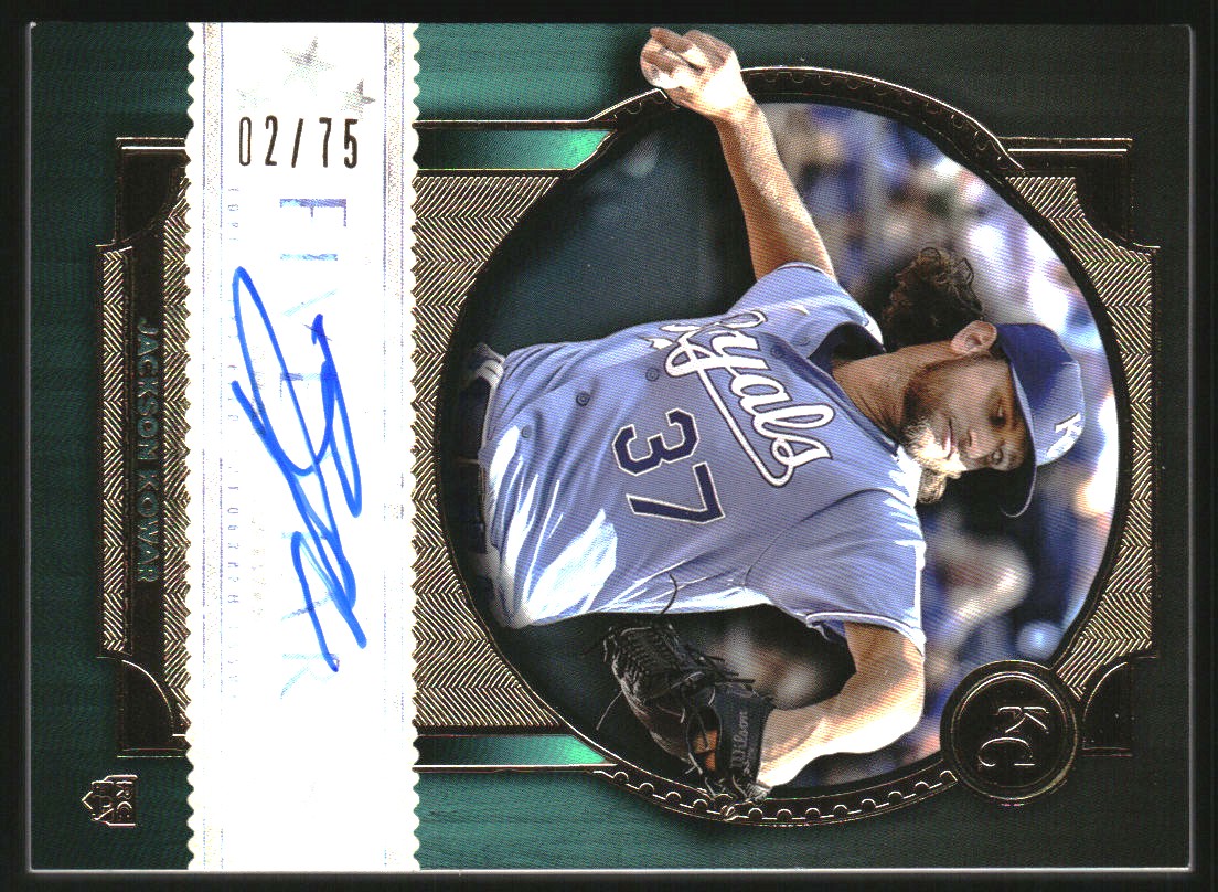 2022 Topps Five Star Autographs Aqua #FSAJK Jackson Kowar