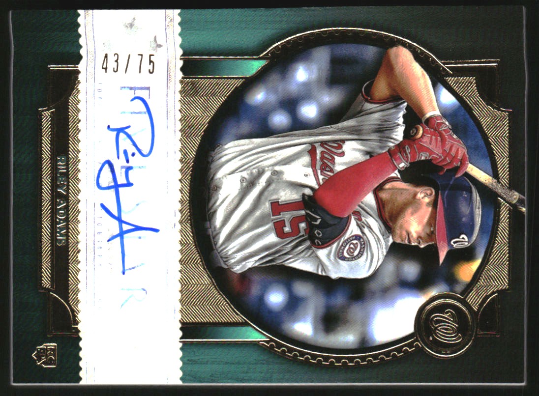 2022 Topps Five Star Autographs Aqua #FSARAD Riley Adams