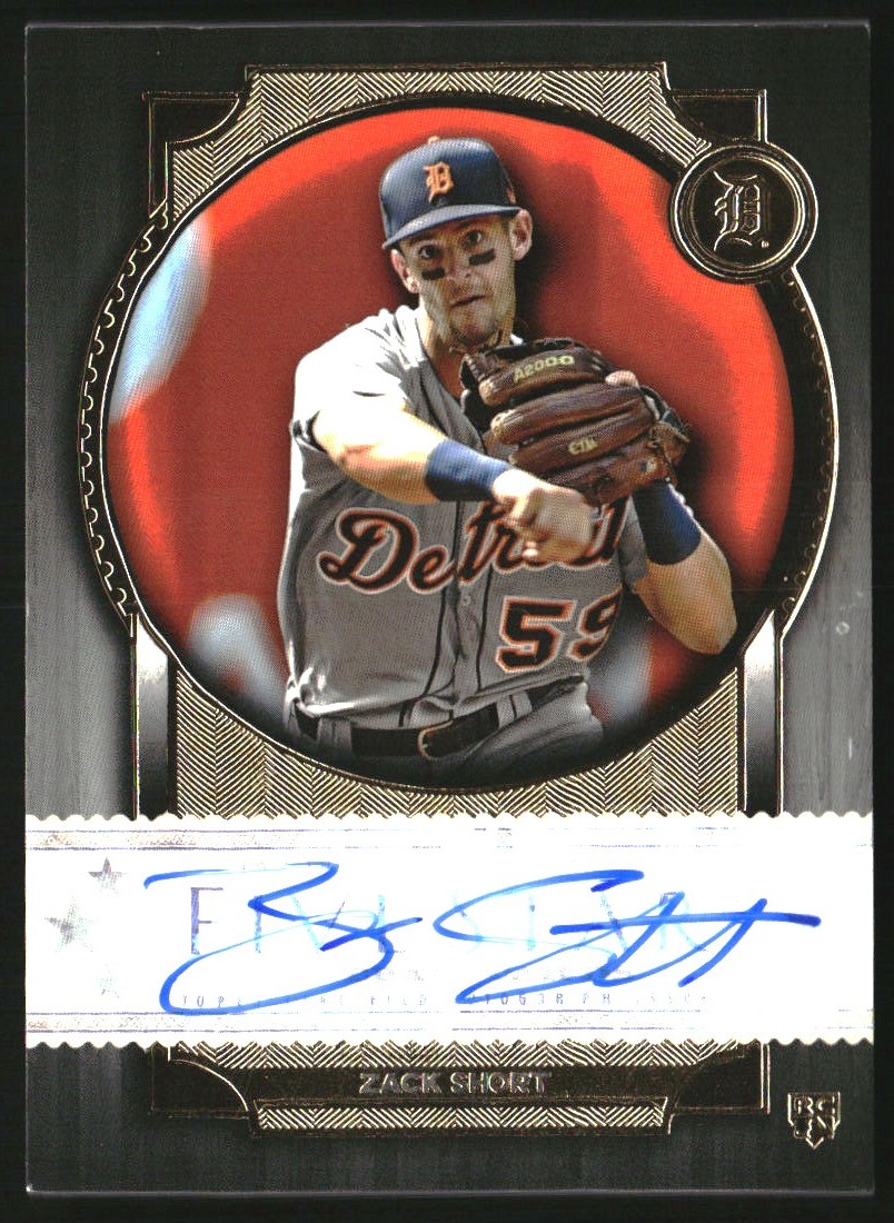 2022 Topps Five Star Autographs Aqua #FSAZS Zack Short