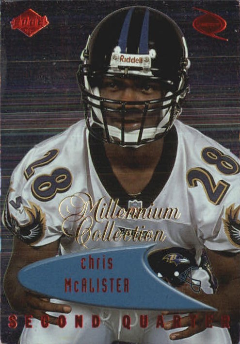 1999 Collector's Edge Millennium Collection Odyssey #151 Chris McAlister 2Q