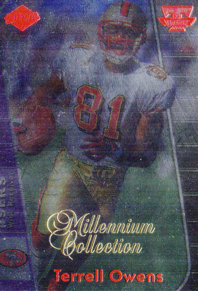 1999 Collector's Edge Millennium Collection Triumph #51 Terrell Owens