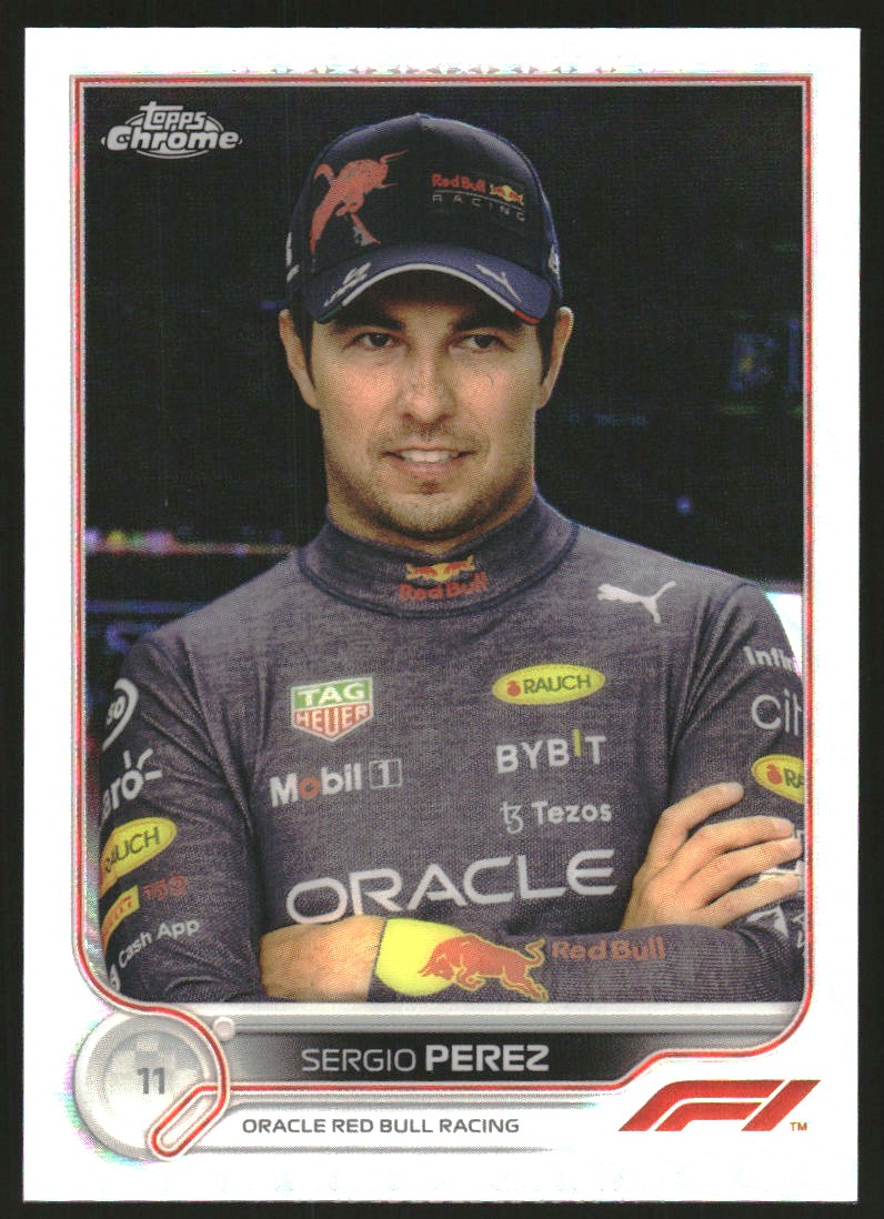 TOPPS CHROME F1 SERGIO PEREZ ペレス 世界199枚 2023 Topps Chrome Formula 1 Sergio Perez #103 Purple Checker