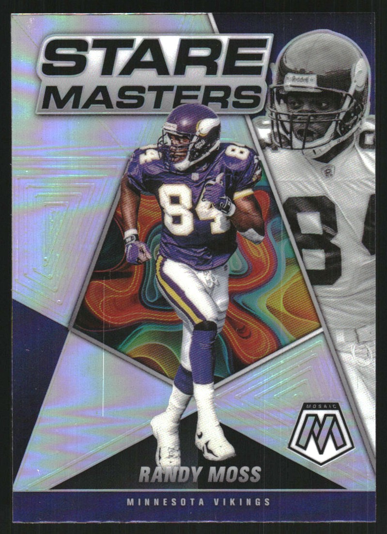 2022 Panini Mosaic Stare Masters Silver #22 Randy Moss