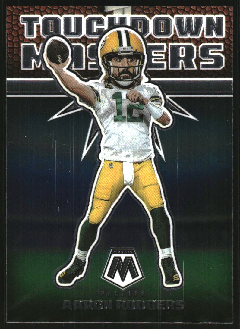 2022 Panini Mosaic Touchdown Masters #6 Aaron Rodgers