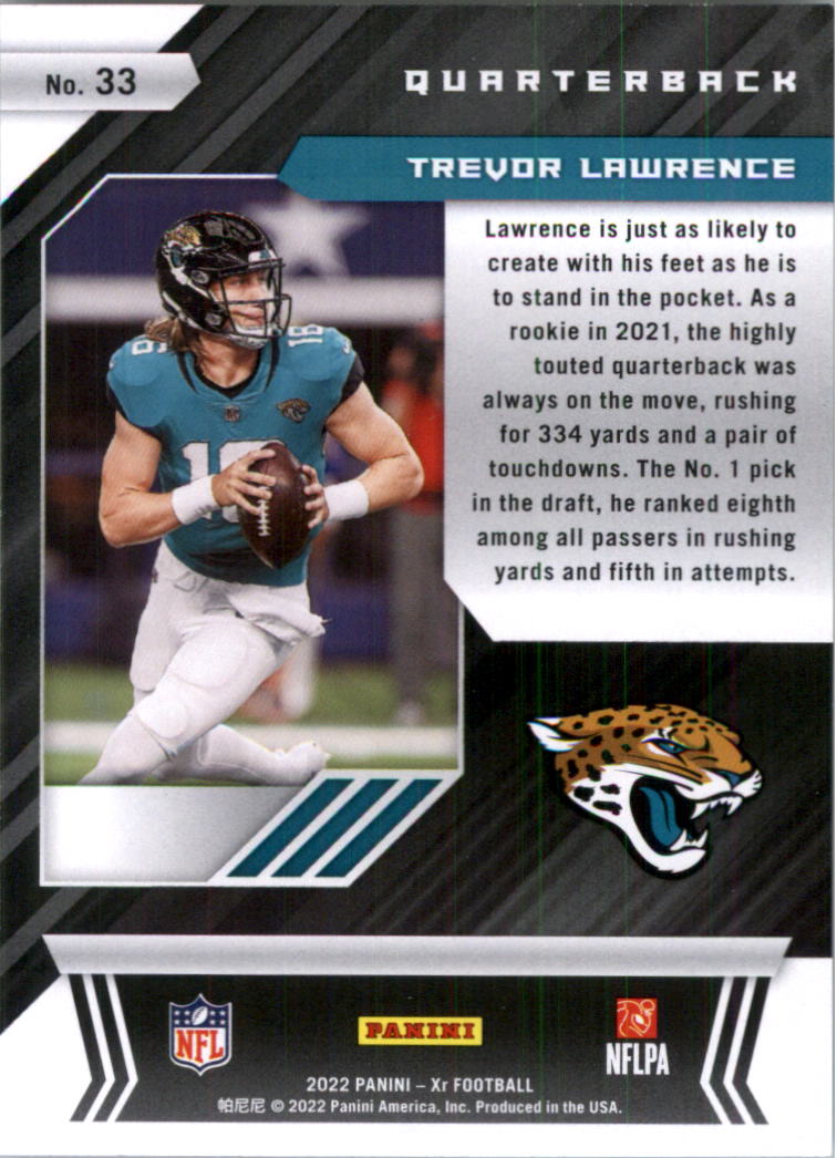 2022 Panini XR Football Card Pick (Base) - Picture 37 of 137