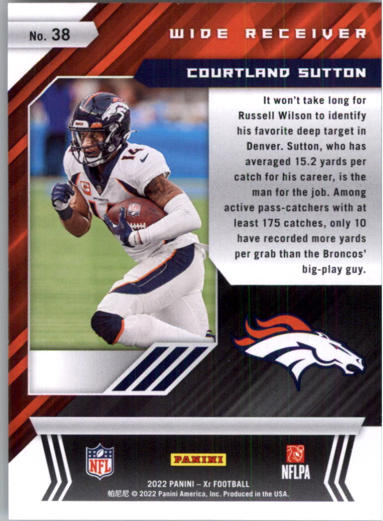 2022 Panini XR Football Card Pick (Base) - Picture 45 of 137