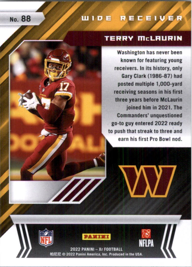 2022 Panini XR Football Card Pick (Base) - Picture 87 of 137