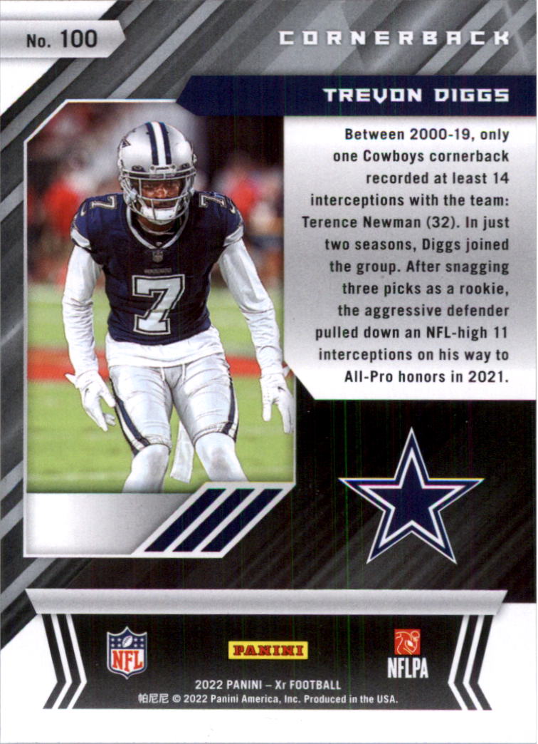 2022 Panini XR Football Card Pick (Base) - Picture 99 of 137