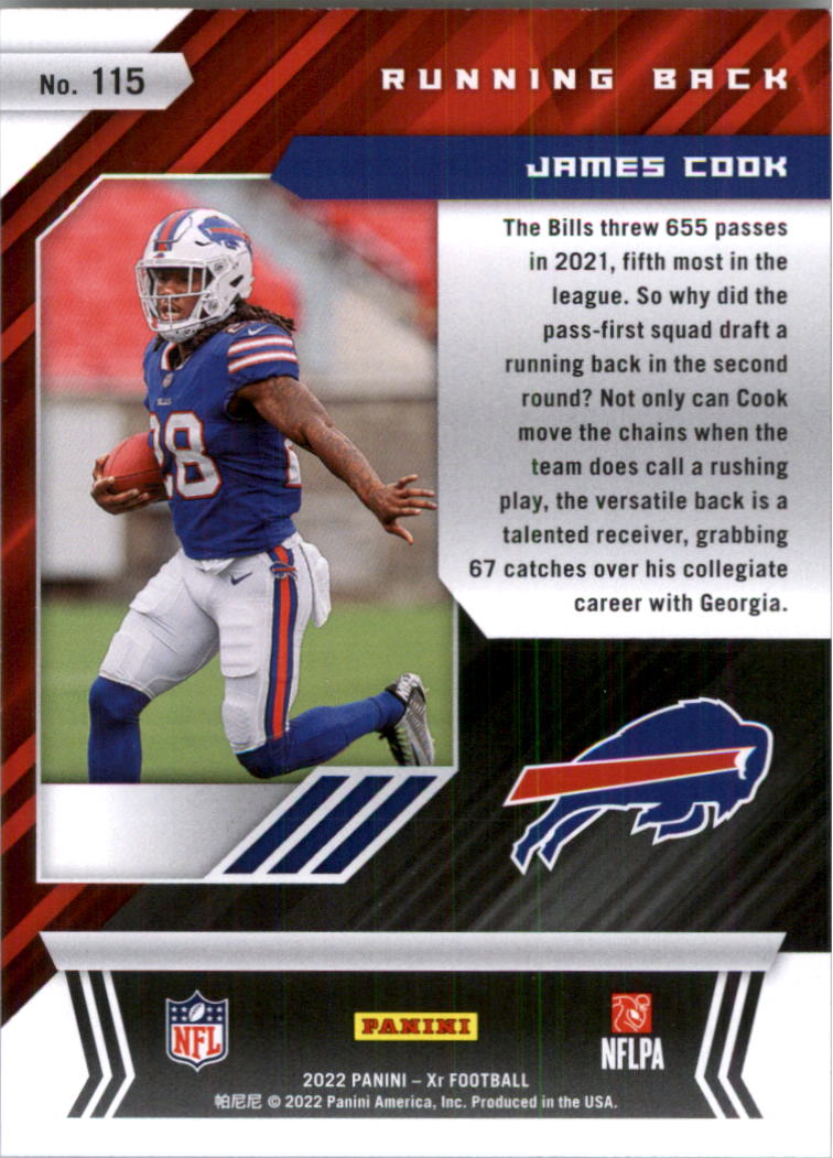 2022 Panini XR Football Card Pick (Base) - Picture 101 of 137