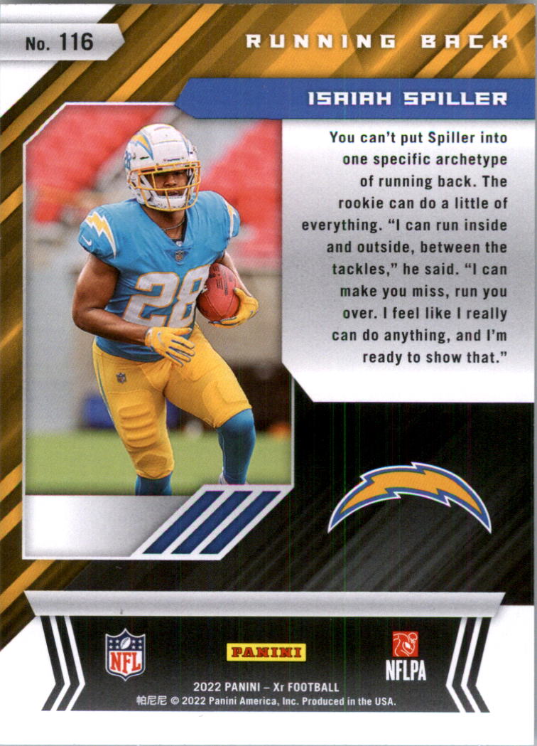 2022 Panini XR Football Card Pick (Base) - Picture 103 of 137