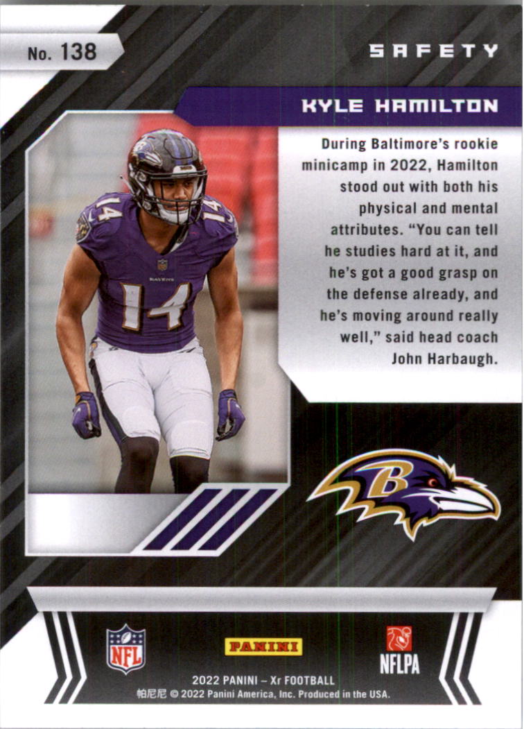 2022 Panini XR Football Card Pick (Base) - Picture 113 of 137