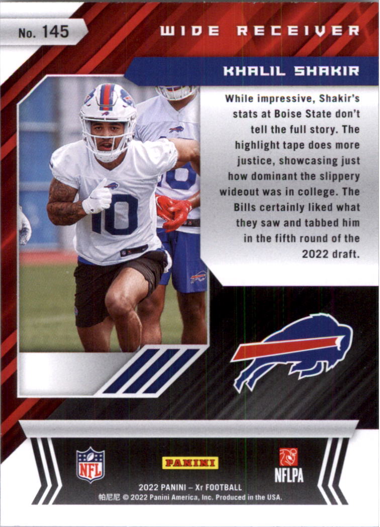 2022 Panini XR Football Card Pick (Base) - Picture 119 of 137