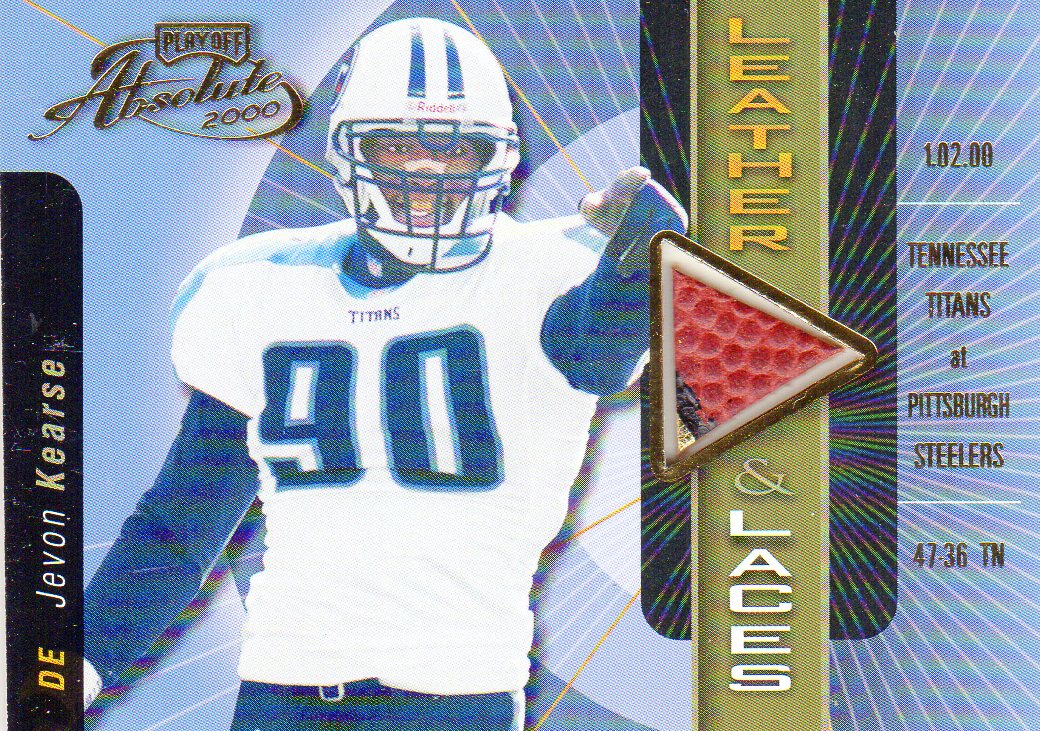 2000 Absolute Leather and Laces #JK90A Jevon Kearse/350