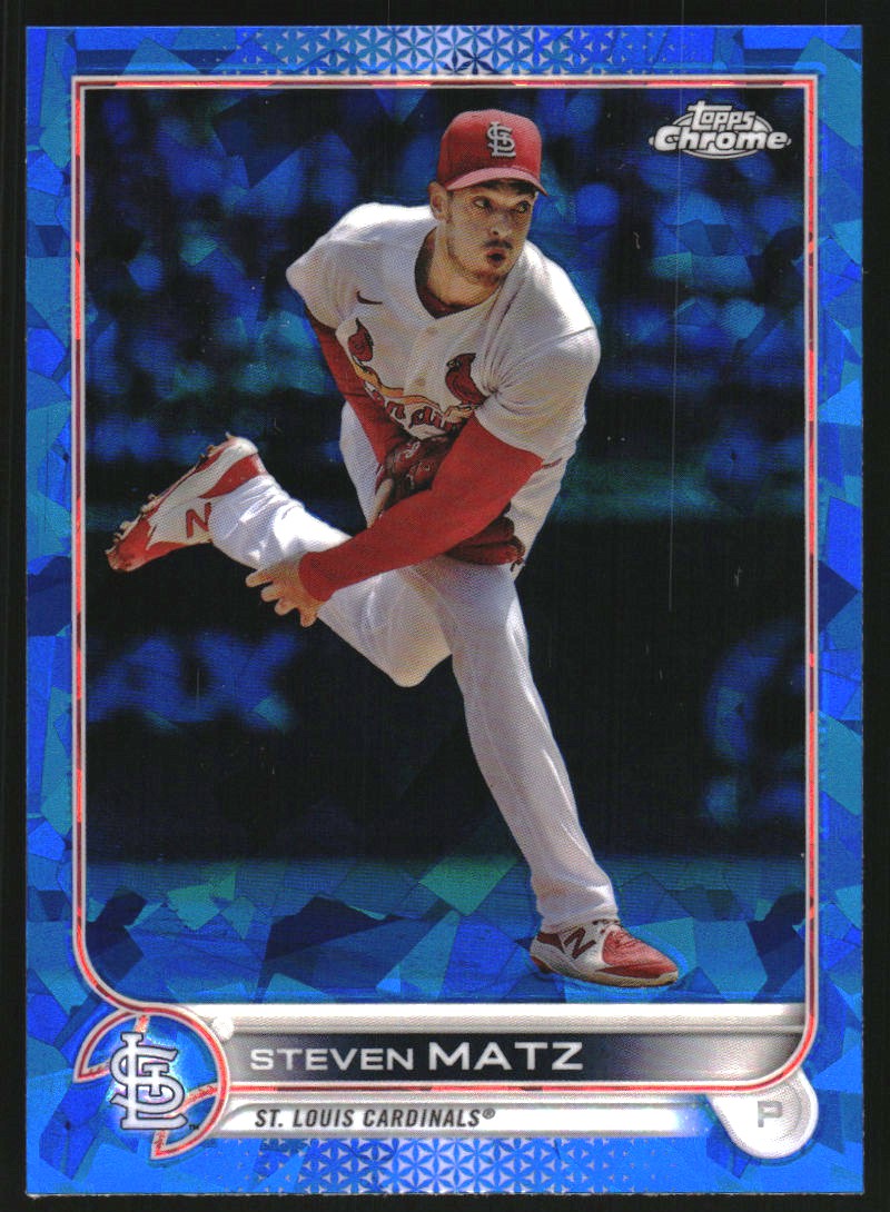 2022 Topps Chrome Update Sapphire #US209 Steven Matz