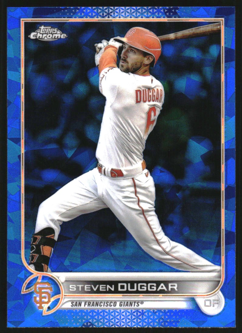 2022 Topps Chrome Update Sapphire #US281 Steven Duggar