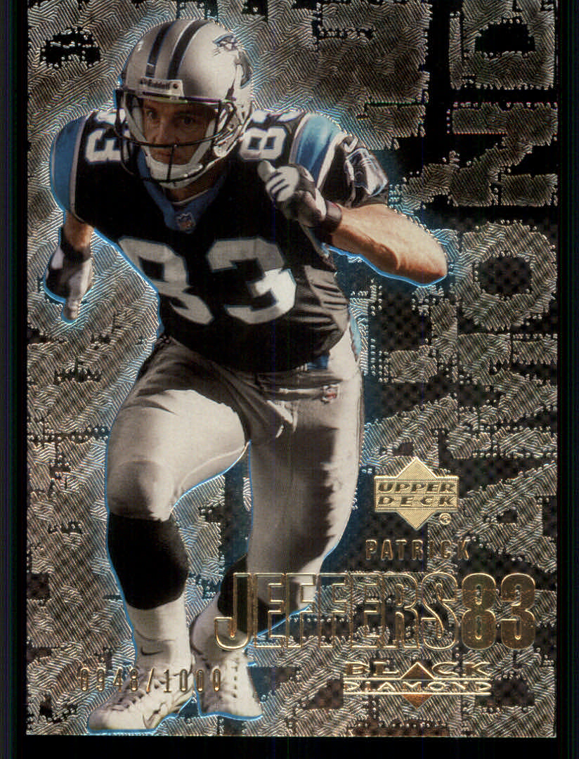 2000 Black Diamond (Upper Deck) Football "Gold" Parallel Cards - Picture 10 of 33