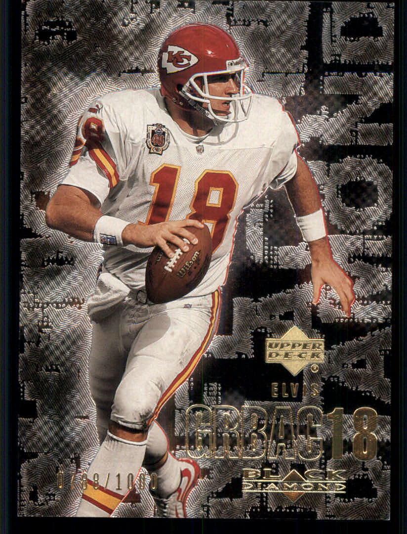 2000 Black Diamond (Upper Deck) Football "Gold" Parallel Cards - Picture 20 of 33