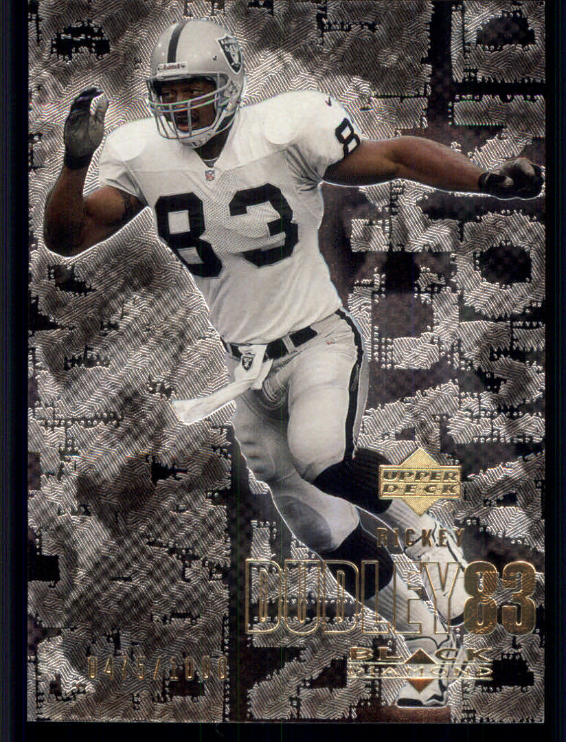 2000 Black Diamond (Upper Deck) Football "Gold" Parallel Cards - Picture 28 of 33