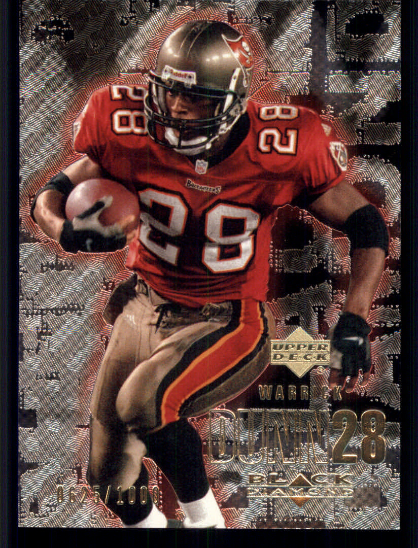 2000 Black Diamond (Upper Deck) Football "Gold" Parallel Cards - Picture 30 of 33