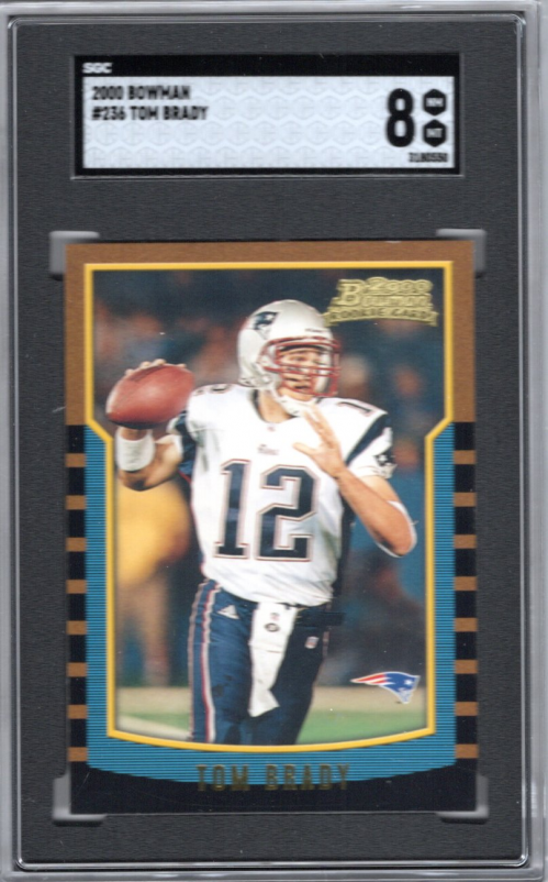 Tom Brady 2000 Bowman #236 RC