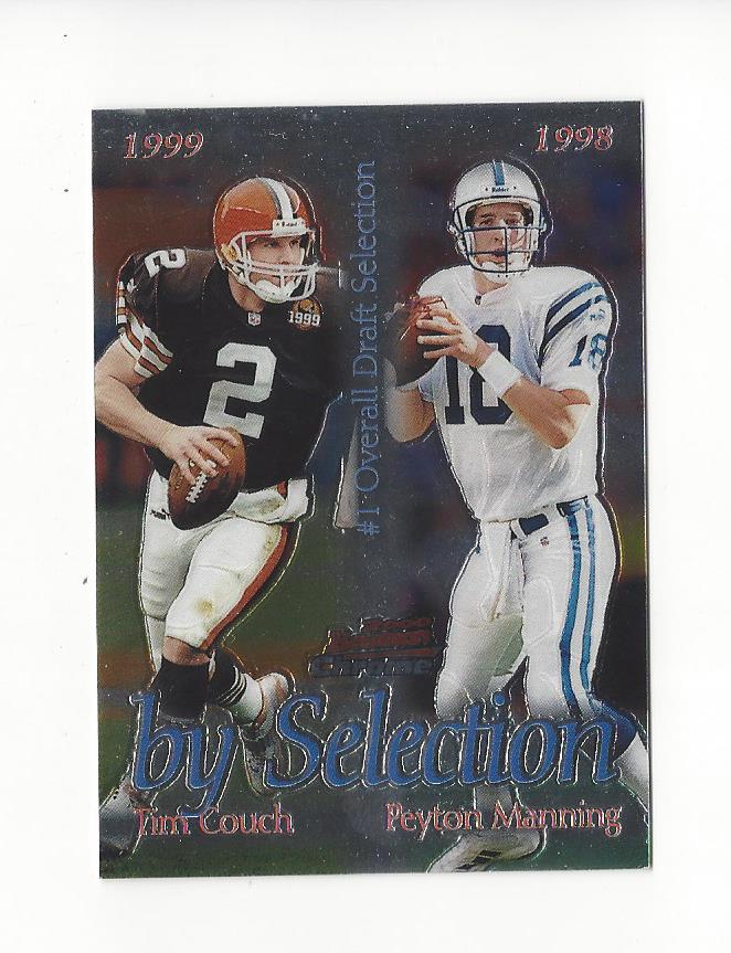 2000 Bowman Chrome By Selection #B6 T.Couch/P.Manning