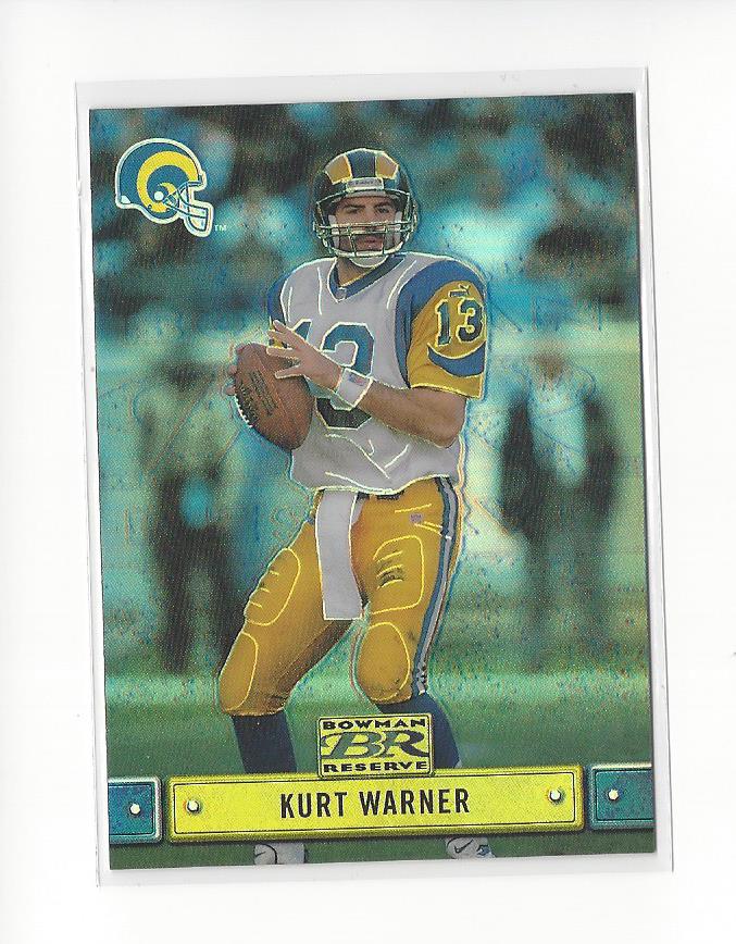2000 Bowman Reserve #100 Kurt Warner