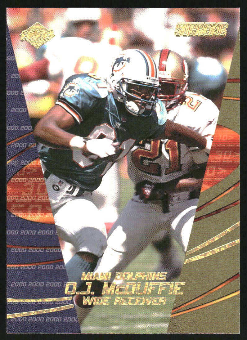 2000 Collector's Edge Supreme Hologold #76 O.J. McDuffie
