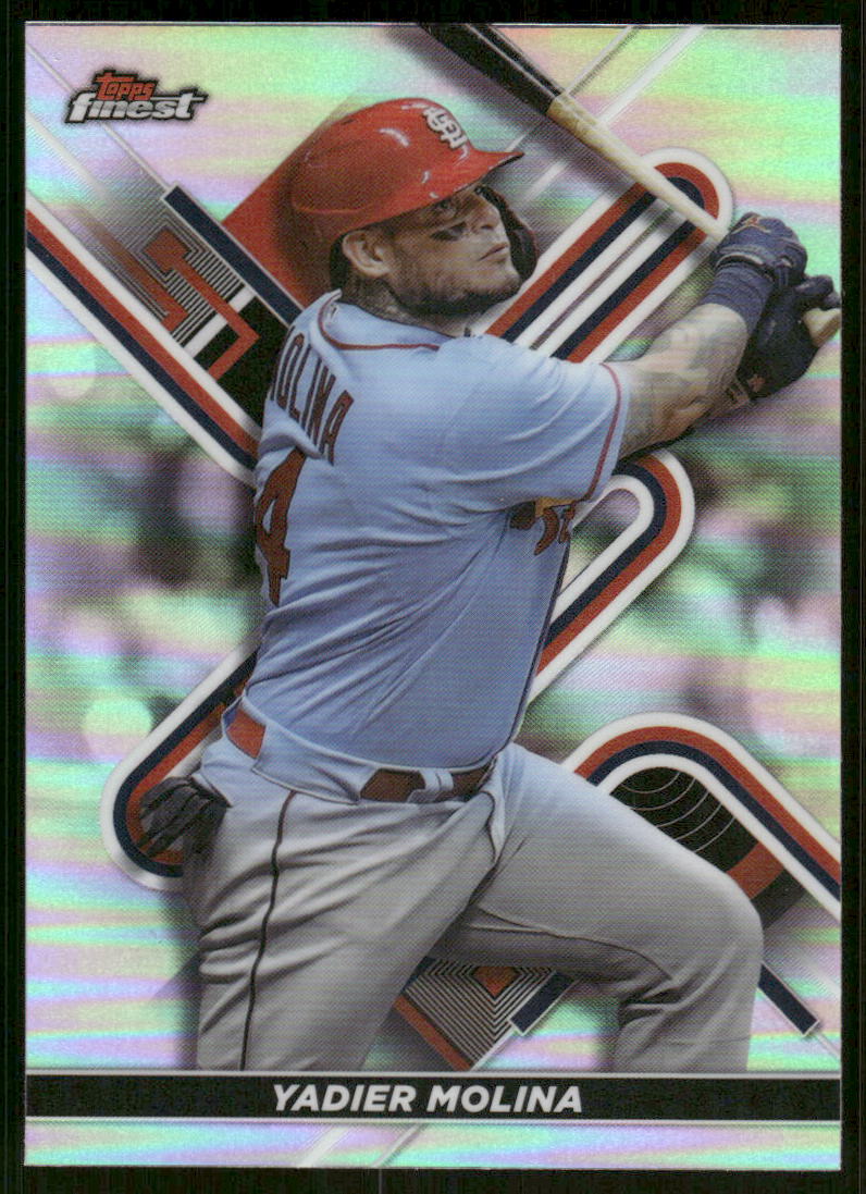 2022 Finest Refractors #90 Yadier Molina