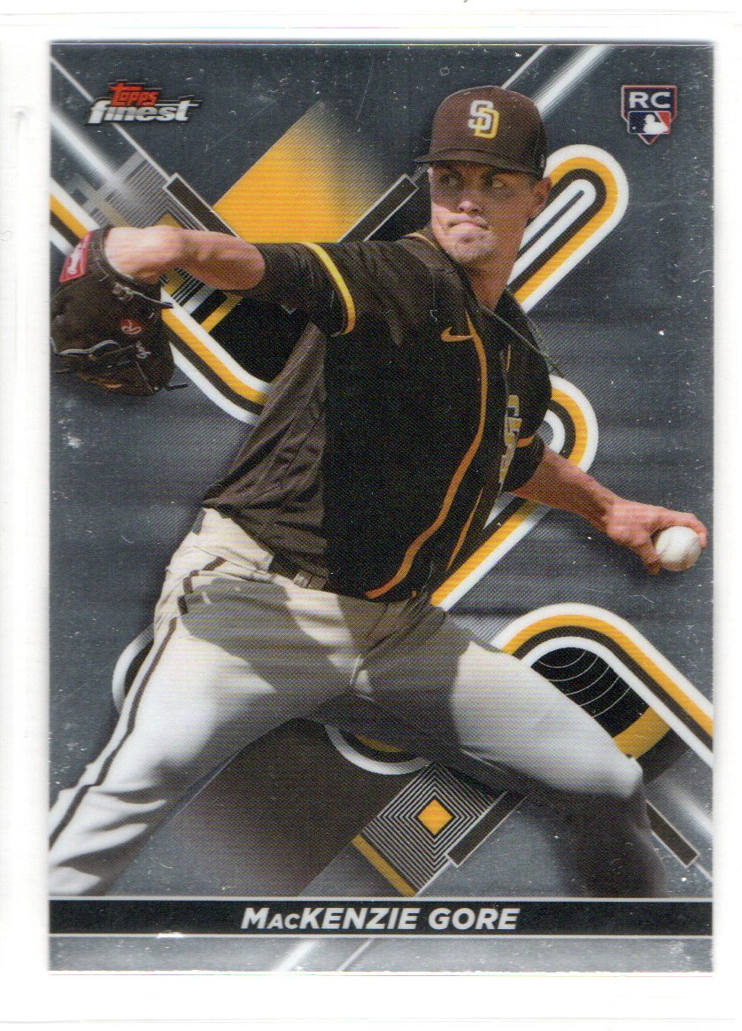 2022 Topps Update #US81 MacKenzie Gore RC - Baseball Card NM-MT