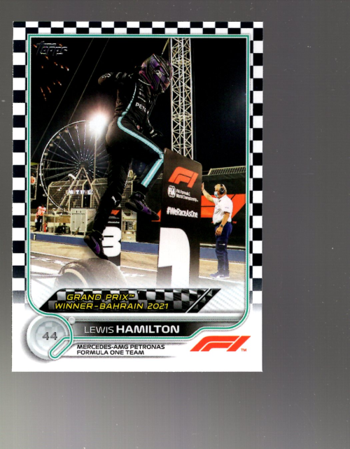 B2853- 2022 Topps Formula 1 Checker Flag #s 1-200 -You Pick- 15+ FREE US SHIP - Picture 8 of 9