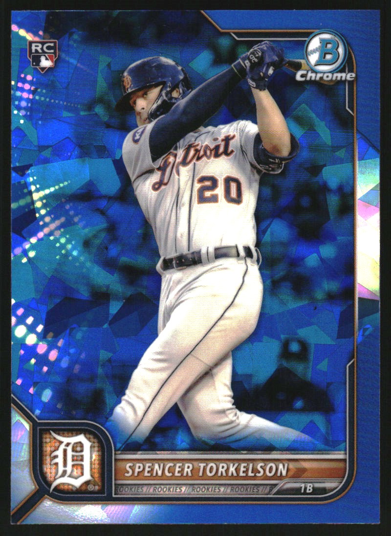 2022 Bowman Chrome Sapphire #53 Spencer Torkelson (RC)