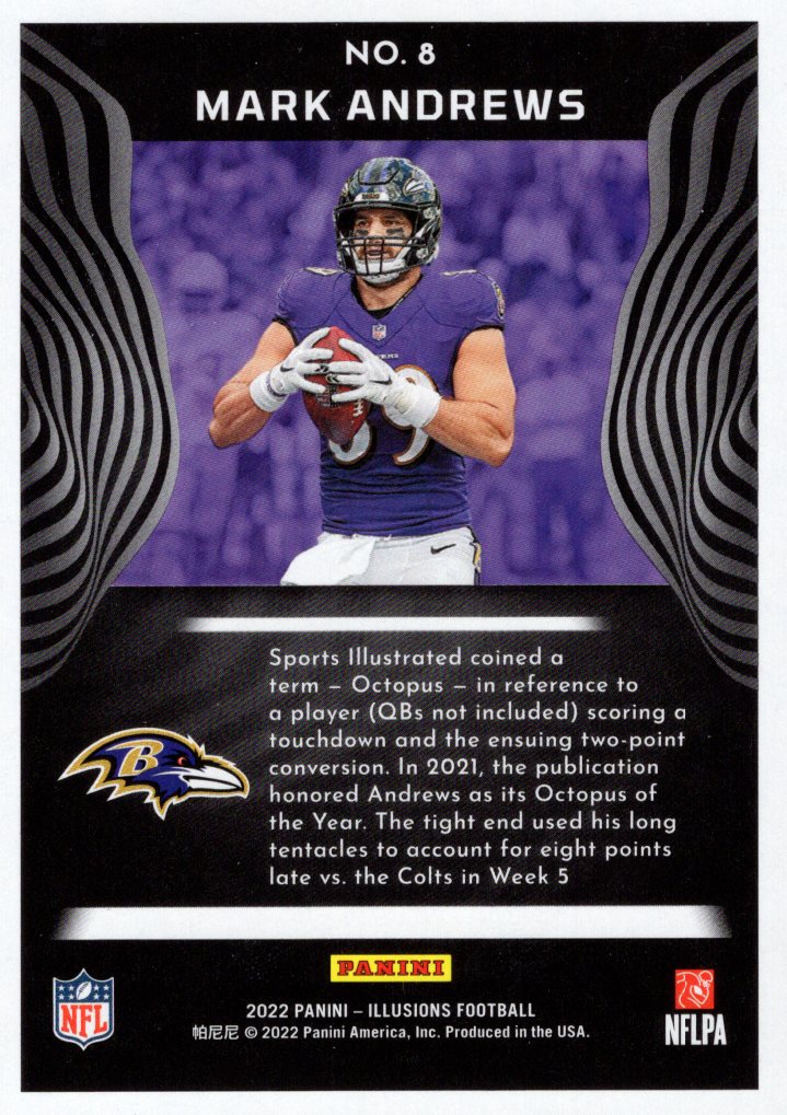 2022 Panini Illusions Football Card Pick (Base)