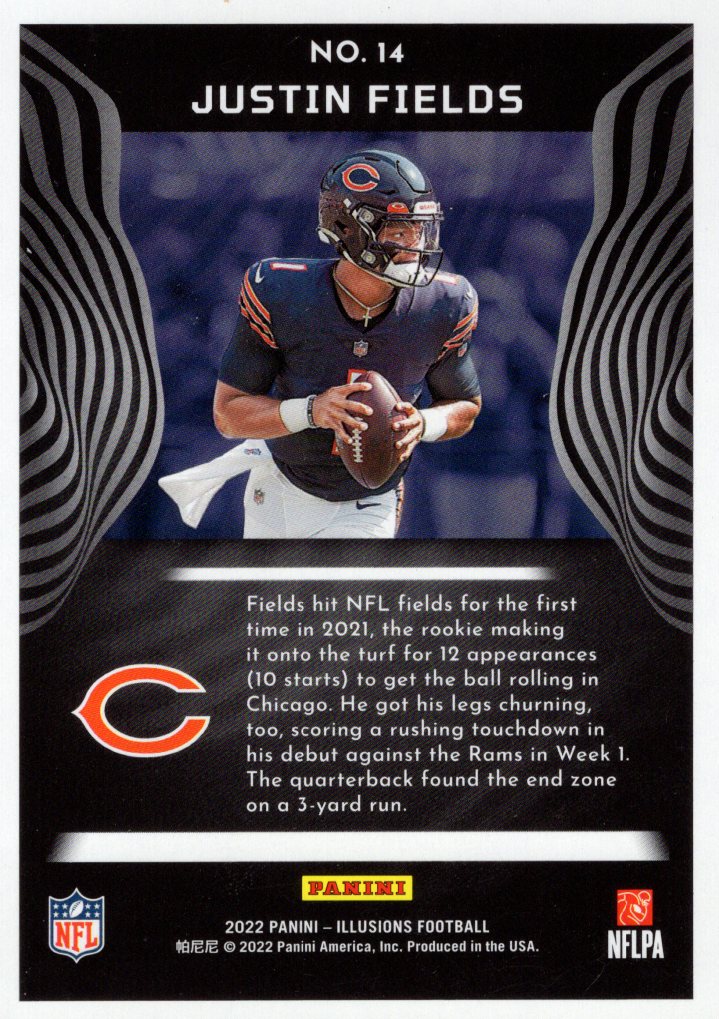 2022 Panini Illusions Football Card Pick (Base)