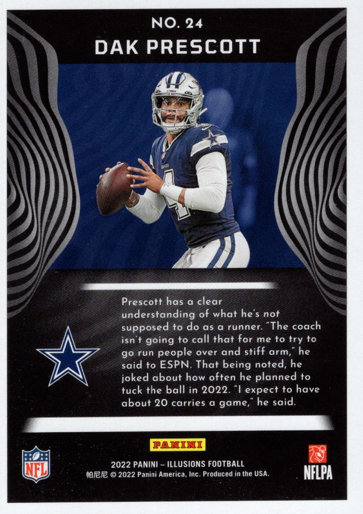 2022 Panini Illusions Football Card Pick (Base)