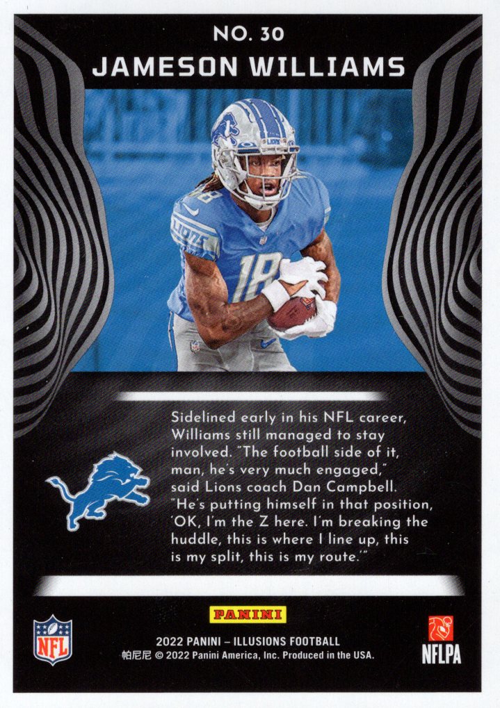 2022 Panini Illusions Football Card Pick (Base)