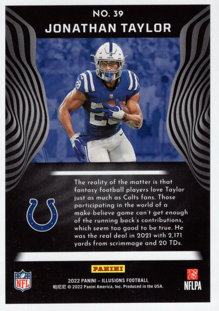 2022 Panini Illusions Football Card Pick (Base)