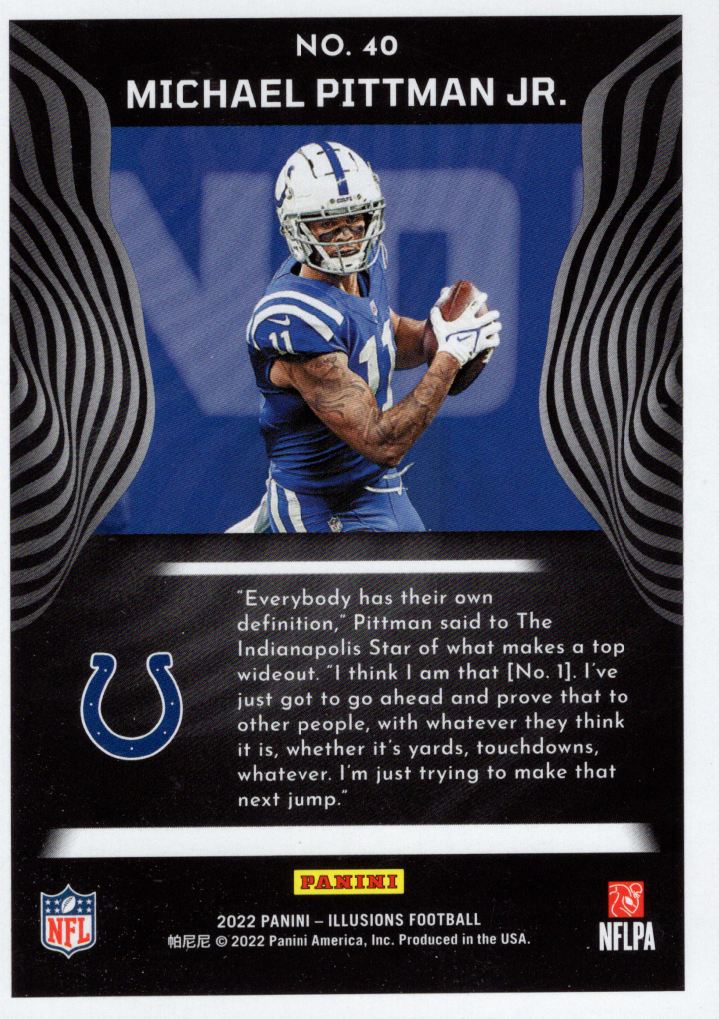 2022 Panini Illusions Football Card Pick (Base)