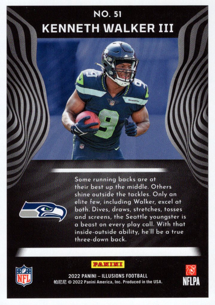 2022 Panini Illusions Football Card Pick (Base)