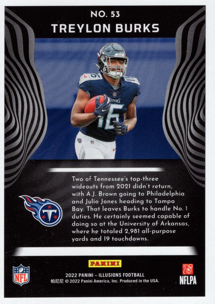 2022 Panini Illusions Football Card Pick (Base)